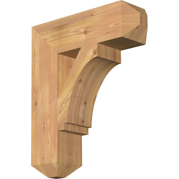 Ekena Millwork Imperial Craftsman Smooth Bracket, Western Red Cedar, 5 1/2"W x 20"D x 24"H BKT06X20X24IMP04SWR - main